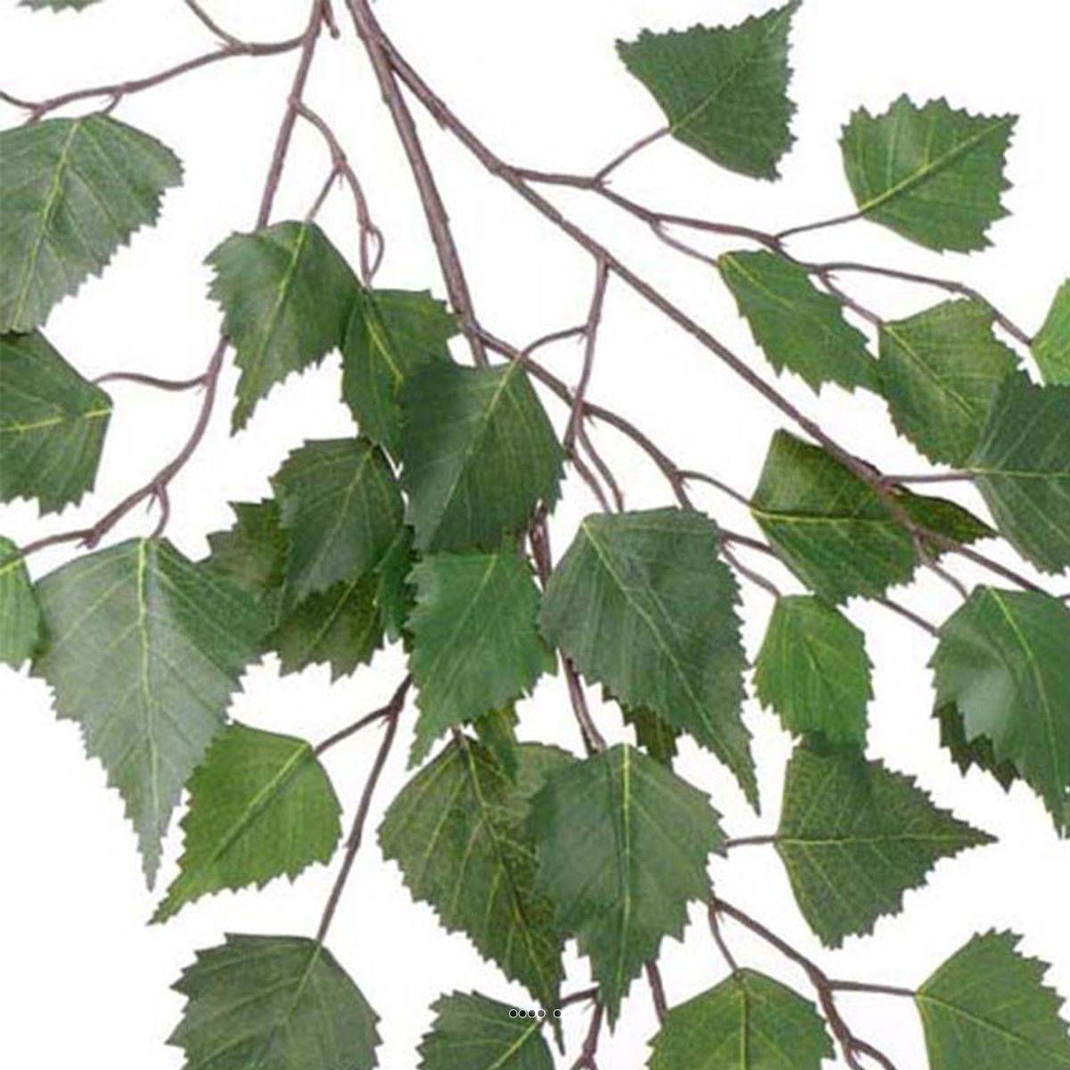 Artificielles - Branche bouleau artificielle 64 cm 48 feuilles - Imagen 3