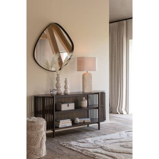 Lampe à Poser en Pierre "Travertin" 71cm Beige - Image 6