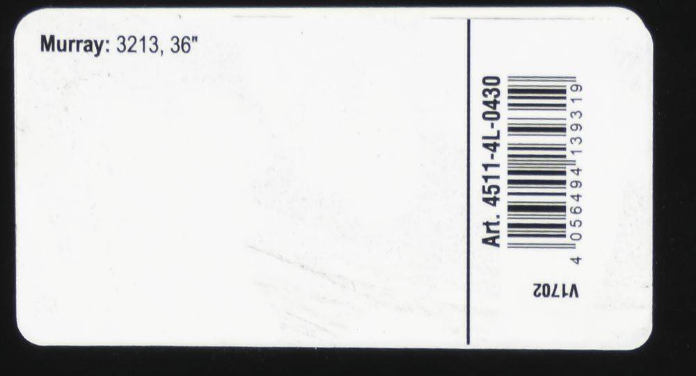 Arnold - Courroie trapézoïdale X-Grip V de type 4L430 Arnold - Imagen 3