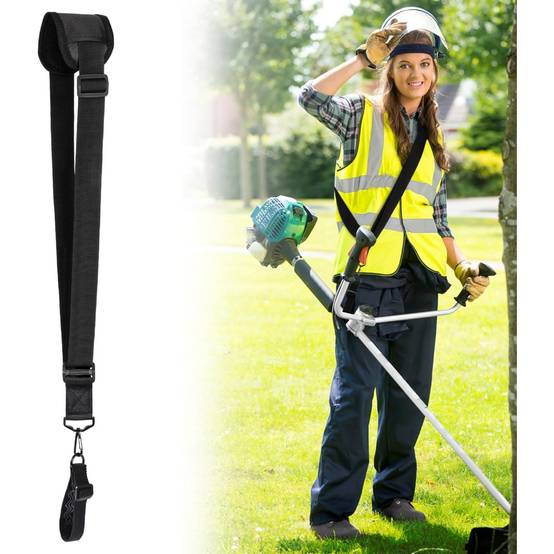 Harnais débroussailleuse professionnel - Réglable 76-114cm - Nylon renforcé - Anti-fatigue - Universe - Image 1