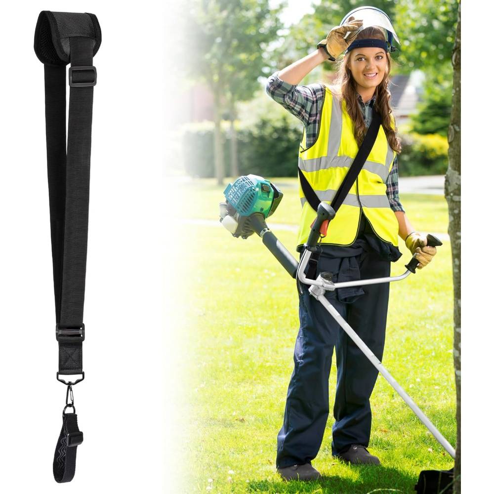 Harnais débroussailleuse professionnel - Réglable 76-114cm - Nylon renforcé - Anti-fatigue - Universe - Image 1