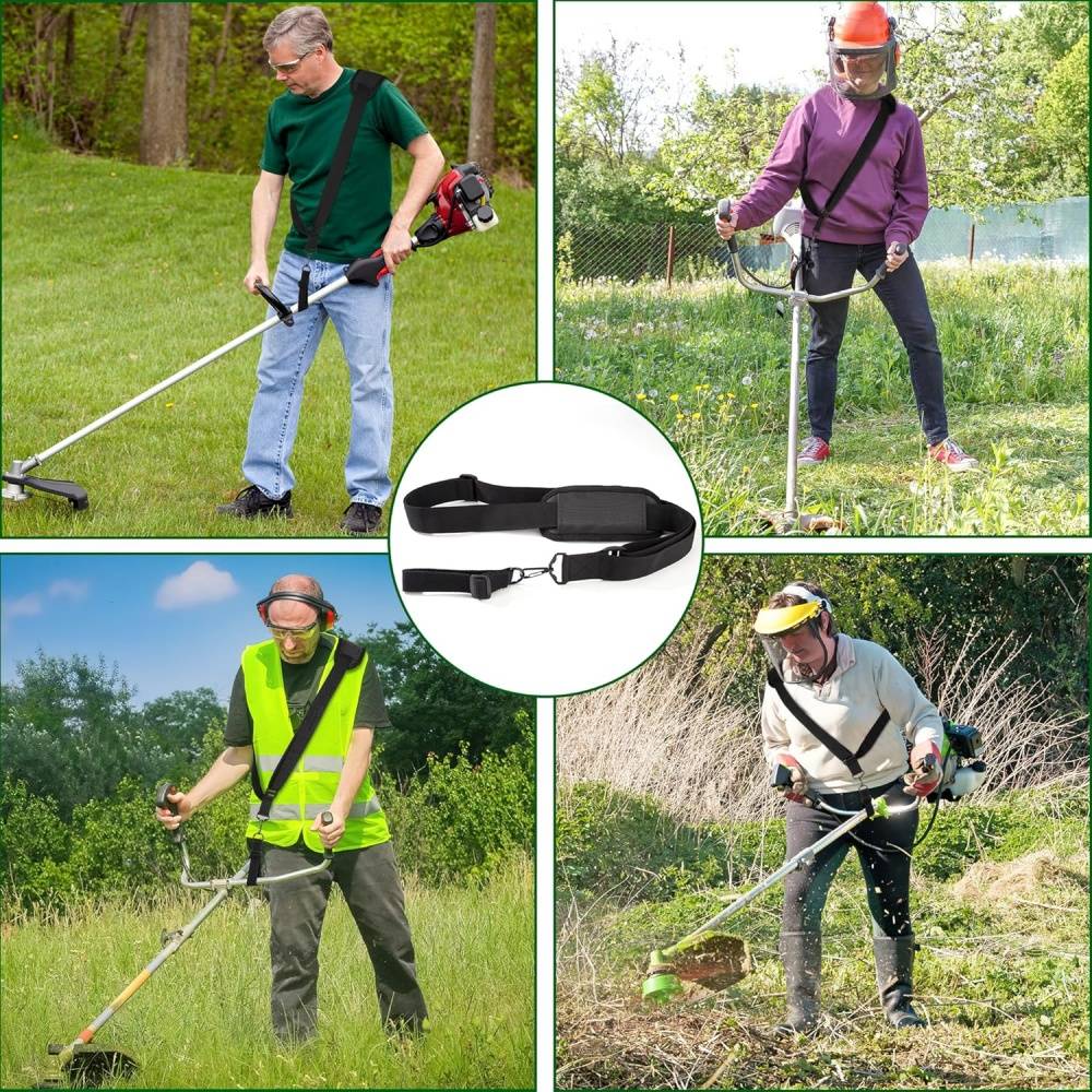 Harnais débroussailleuse professionnel - Réglable 76-114cm - Nylon renforcé - Anti-fatigue - Universe - Image 3