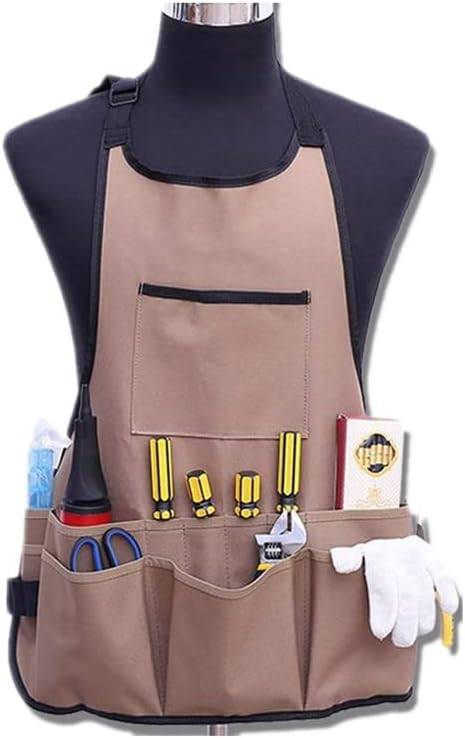 Tablier Outils de jardin avec Poches, Fermeture à Boucle Réglable - IntiMeg - Image 3
