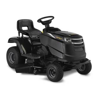 Alpina - Tracteur tondeuse AT3 98 A – Éjection latérale, coupe 98 cm, moteur STIGA 352 cm³, kit mulching inclus, démarrage électrique – Alpina