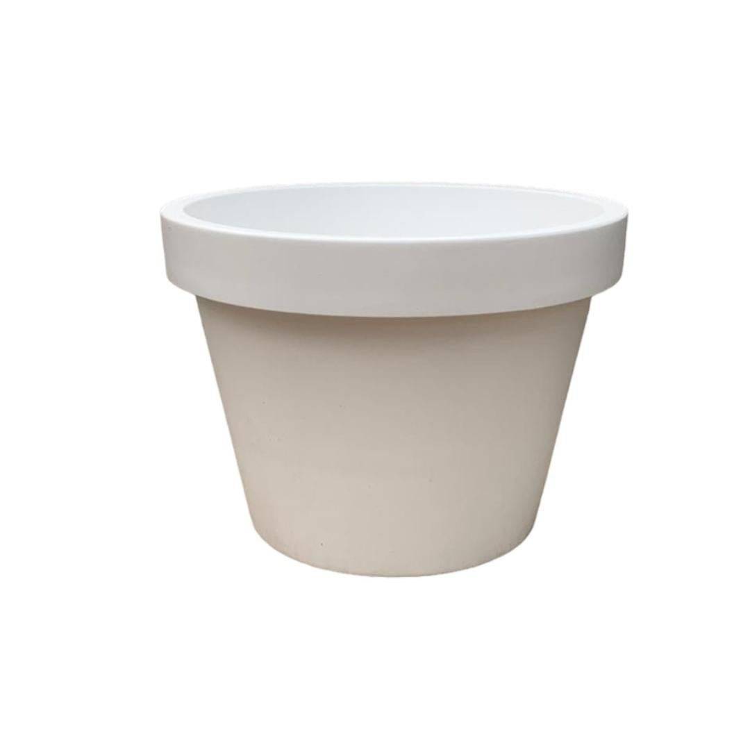Pot Lira Blanc 76 cm- La Green Touch - Image 1