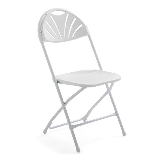 Oviala - Lot de 10 chaises pliantes ajourées REKKEM - Oviala - Imagen 2