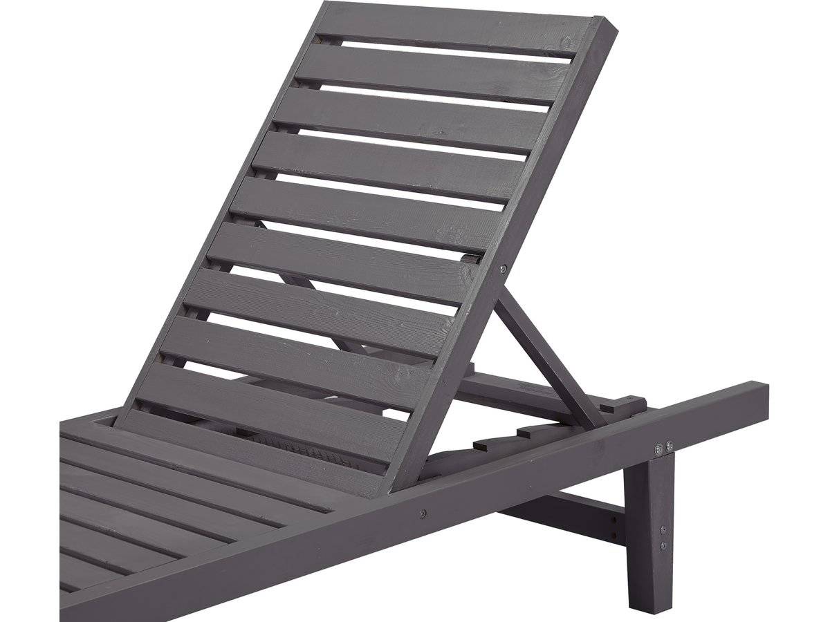 Habitat Et Jardin - Bain De Soleil En Bois "rawai" -  Gris -habitat Et Jardin - Imagen 4