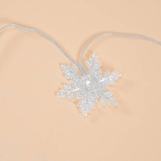 esotec LED Guirlande lumineuse solaire extérieure résistante aux intempéries 30 cristaux de glace LIFEPO4 blanc chaud - Image 10