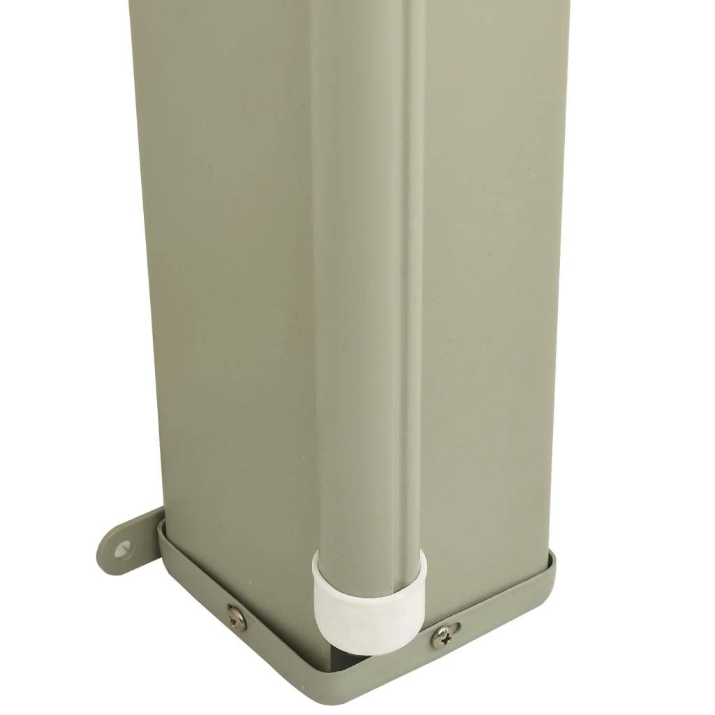 Helloshop26 - Auvent paravent store brise-vue latéral rétractable de patio jardin terrasse balcon protection visuelle écran 160 x 300 cm noir - Imagen 4