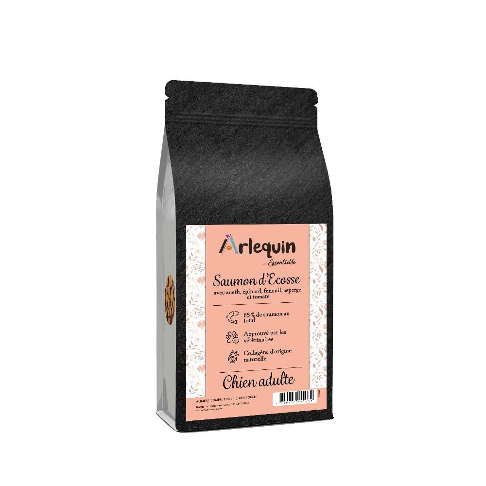 CROQUETTE CHIEN SUPERFOOD SANS CÉRÉALES ARLEQUIN IRRÉSISTIBLE Saumon d'Ecosse 12 kg - Imagen 1