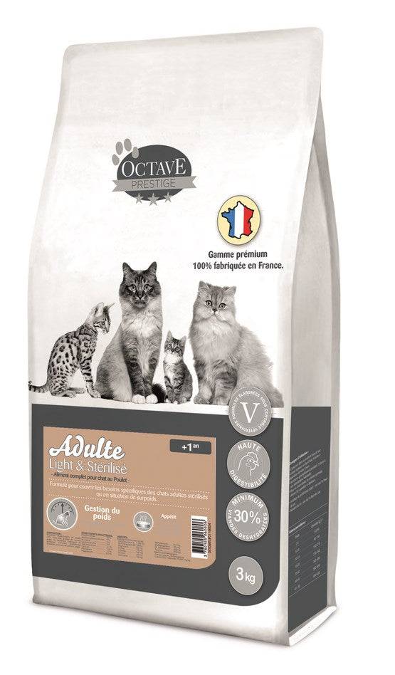 Octave Prestige - Croquettes au Poulet pour Chat Stérilisé - Imagen 1