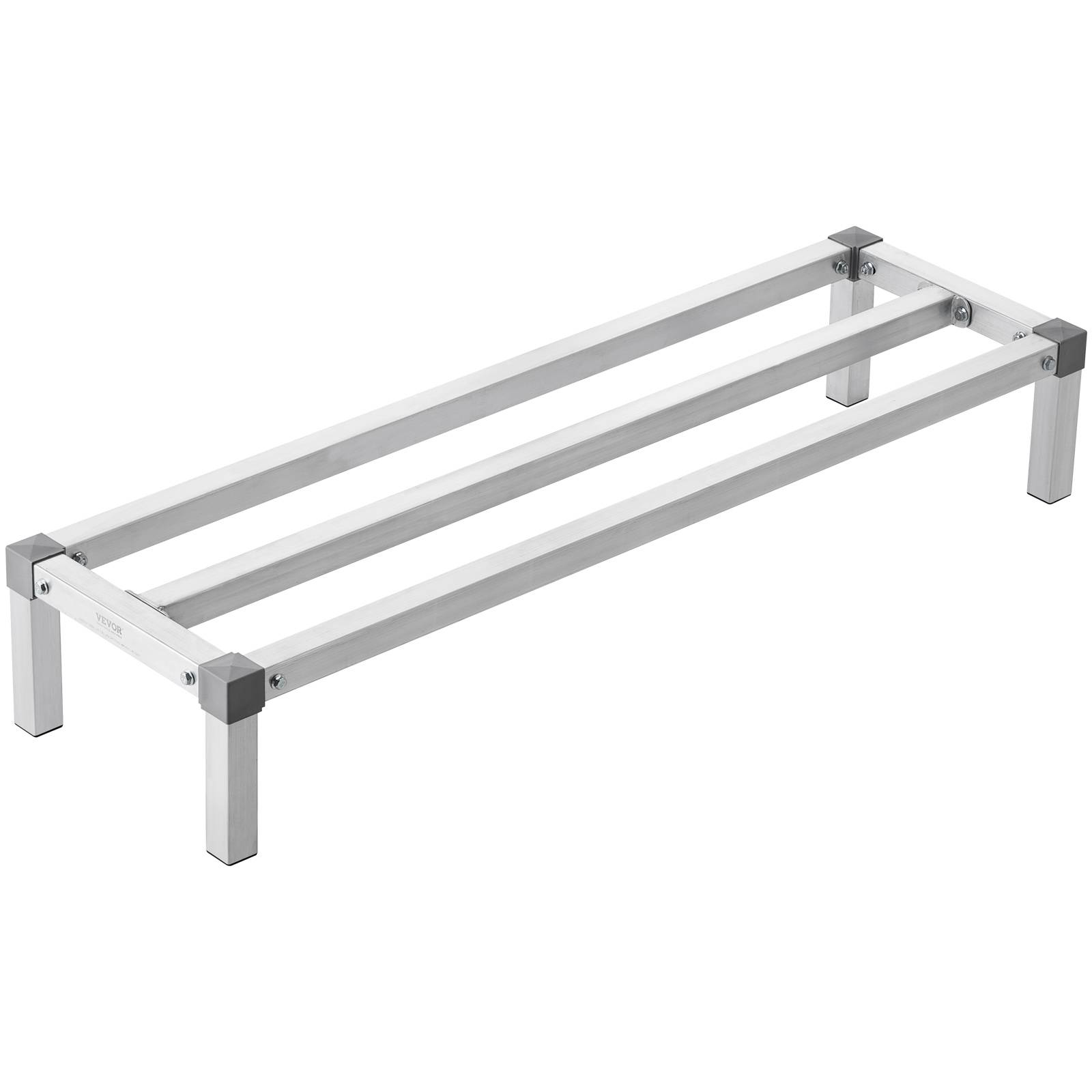 VEVOR Rack calage alu 121.9x35.5x20.3cm, charge 454kg, stockage. - Image 1