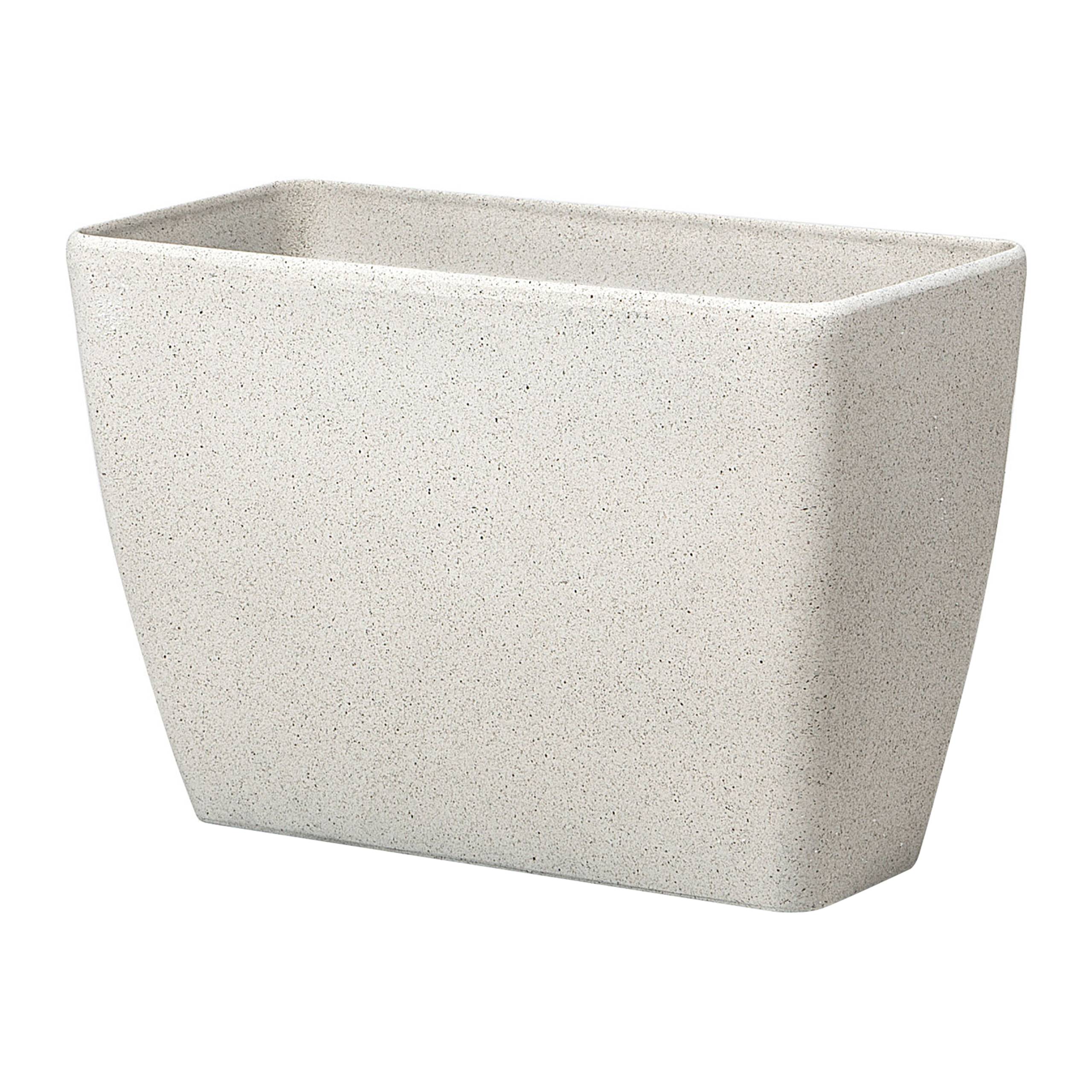 Beliani - Cache-pot d'extérieur Fibre d'argile Beige clair BARIS - Beliani - Imagen 4