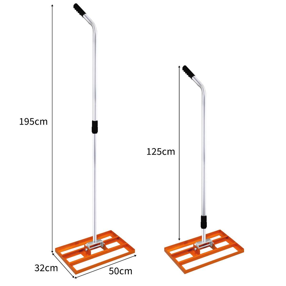 Monstershop - Râteau de Nivellement Orange - 50 cm - Image 5
