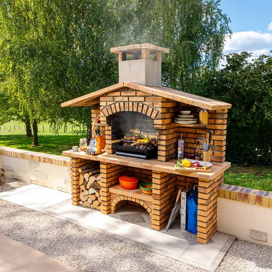 Somagic - Barbecue au charbon de bois réglable en 3 hauteurs GRILLOIR - grilloir à poser - SOMAGIC - Image 8