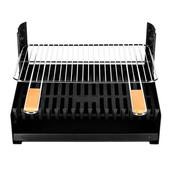 Somagic - Barbecue au charbon de bois réglable en 3 hauteurs GRILLOIR - grilloir à poser - SOMAGIC - Image 2