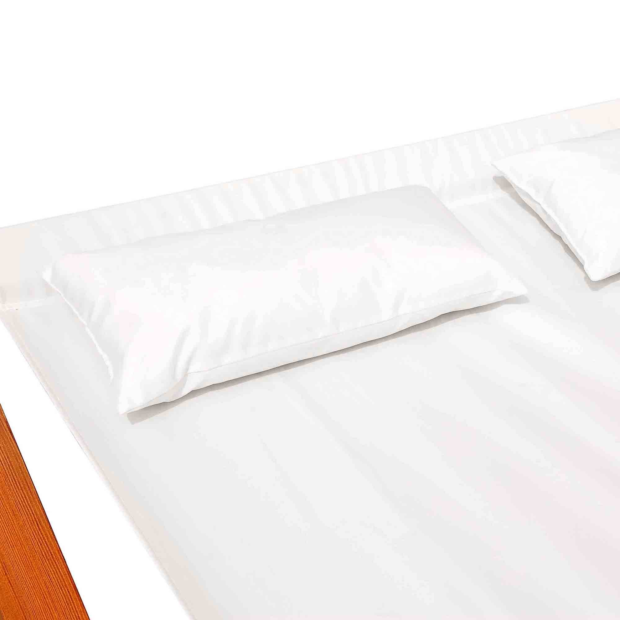 Outsunny - Bain de soleil transat design à bascule 2 places 2 coussins inclus bois mélèze pré-huilé coton blanc - Outsunny - Imagen 4