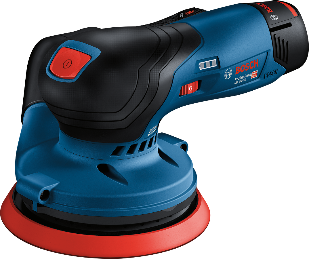 Bosch - Ponceuse excentrique sans fil BOSCH GEX 12V-125 Solo - 0601372101 - Image 2