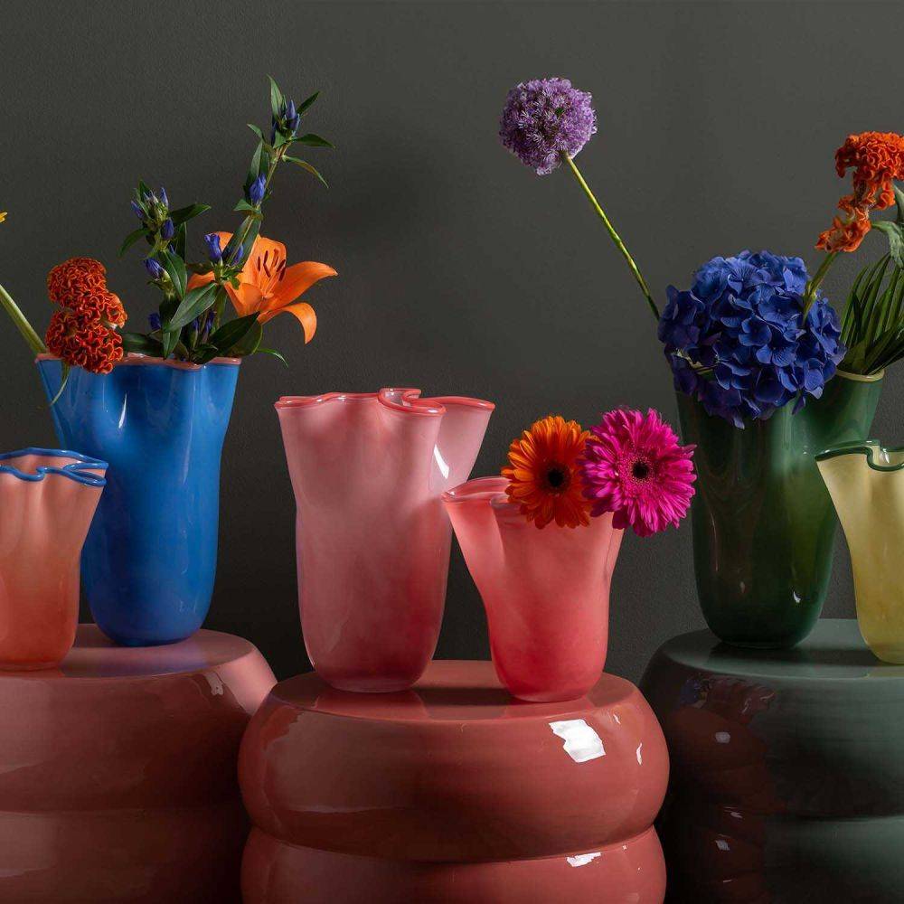 Vase en verre Ruffles Medium - Image 2