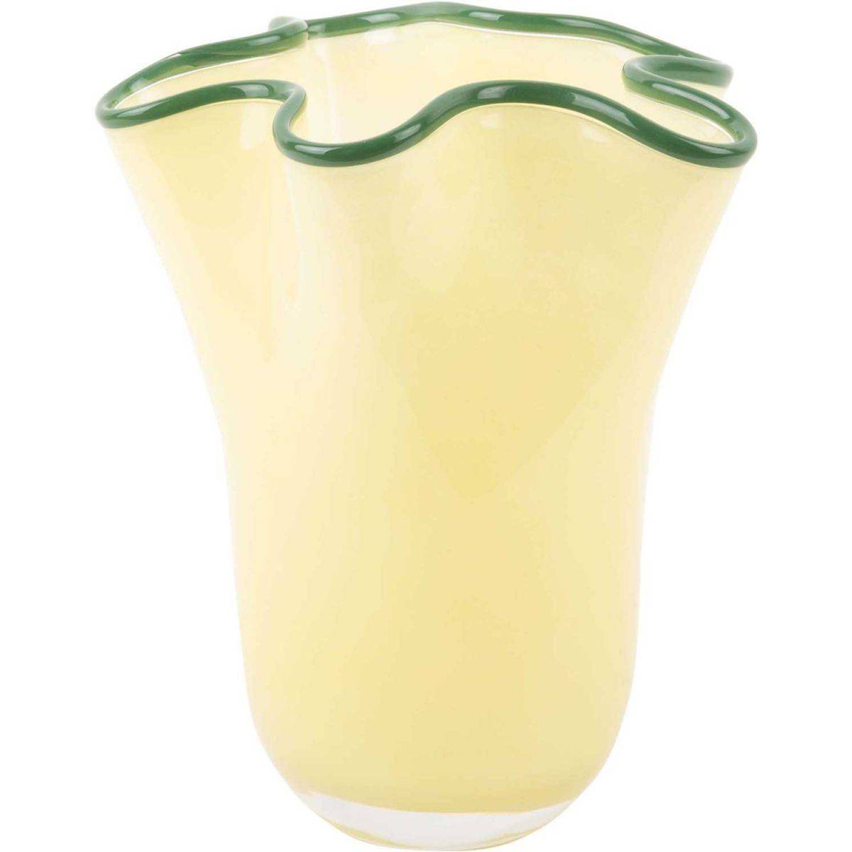 Vase en verre Ruffles Medium - Image 1