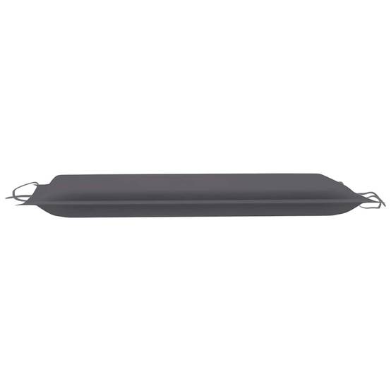 Chaise Longue Jardin Bois Acacia Massif Forme Ergonomique Pliable Anthracite - ComfortXL Outdoor Living - Image 7
