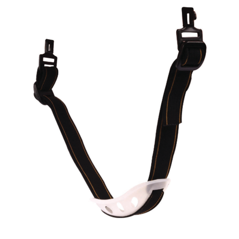 Jugulaire textile élastique avec mentonnière plastique SINGER - HG03N