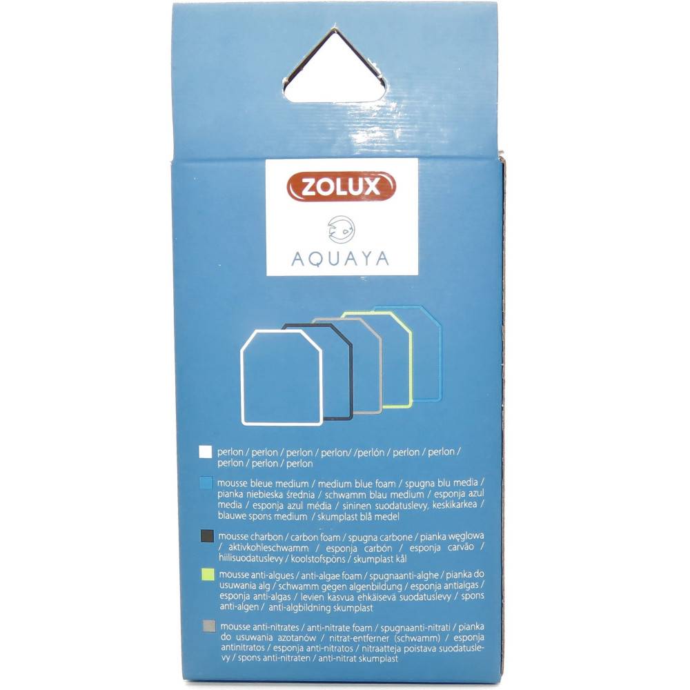 Zolux - Filtre pour pompe classic 80, filtre CL80 C mousse charbon x 4 pour aquarium. - Image 5