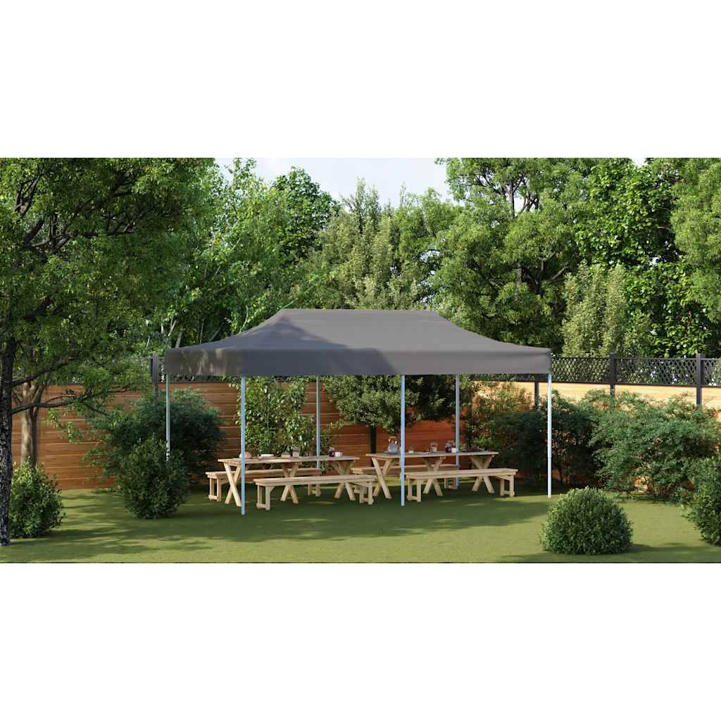 Pergola acier anthracite 580 x 291 x 315 cm - Prolenta premium p3101.5 - Image 4
