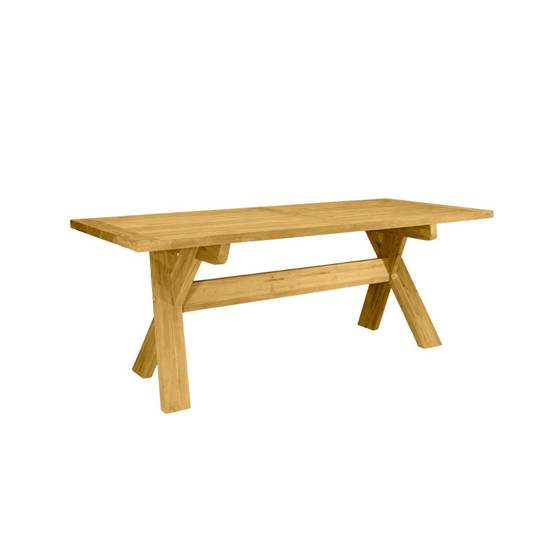 Gecko Jardin - Table en teck recyclé 240 cm, Rhodes - Gecko Jardin - Imagen 2