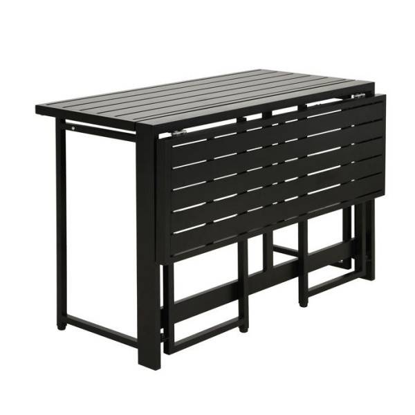 Table de jardin FERRET - Pliante - Métal - 4 personnes - 98 x 80 x 72 cm - Image 6
