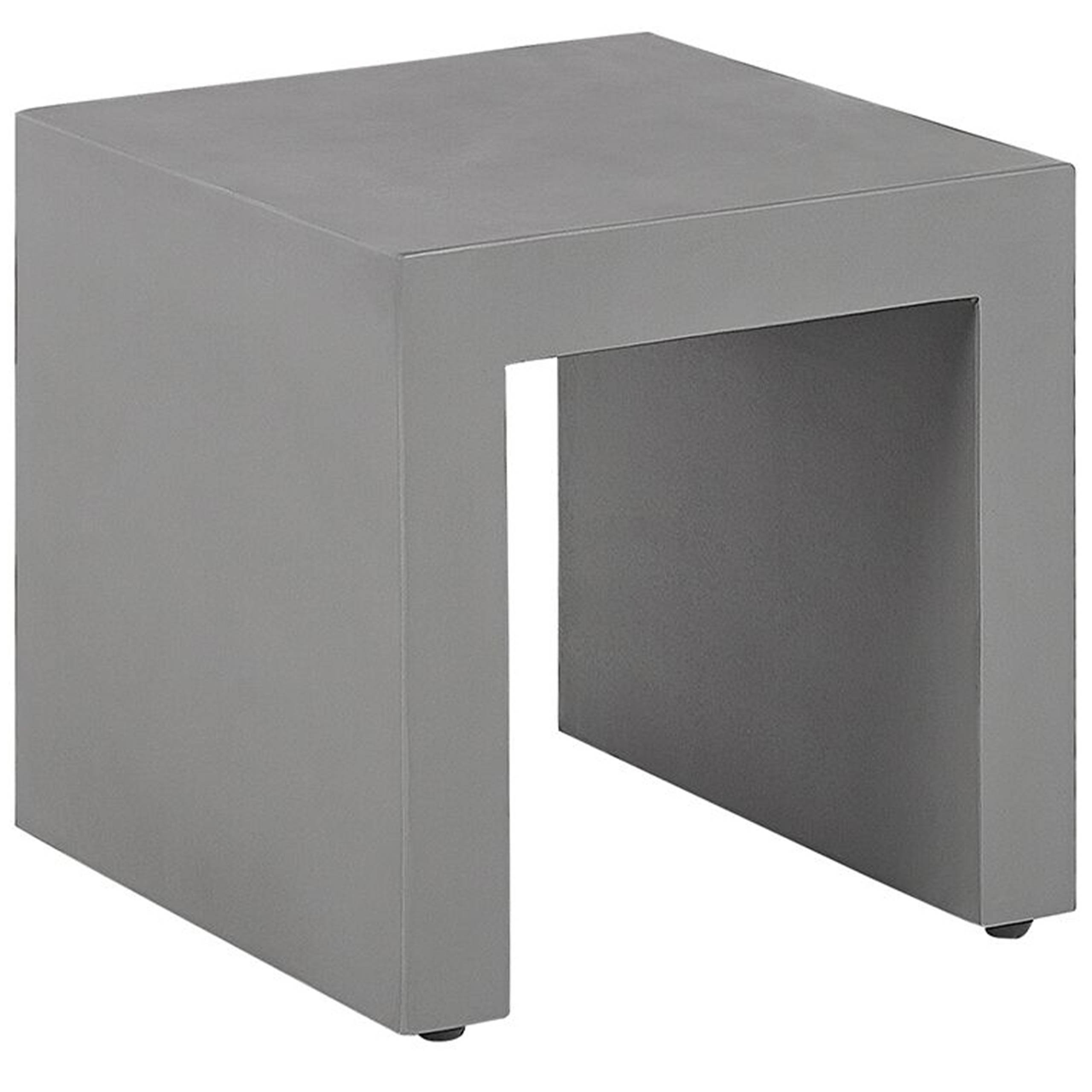Beliani - Chaise de jardin Fibre-ciment Gris TARANTO - Beliani - Imagen 6
