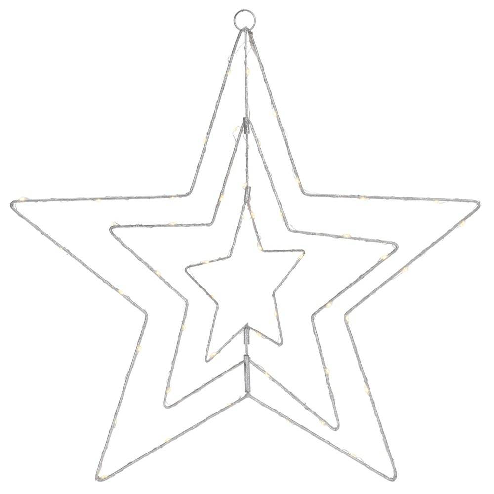 Sans Marque - Étoile lumineuse de Noël articulée