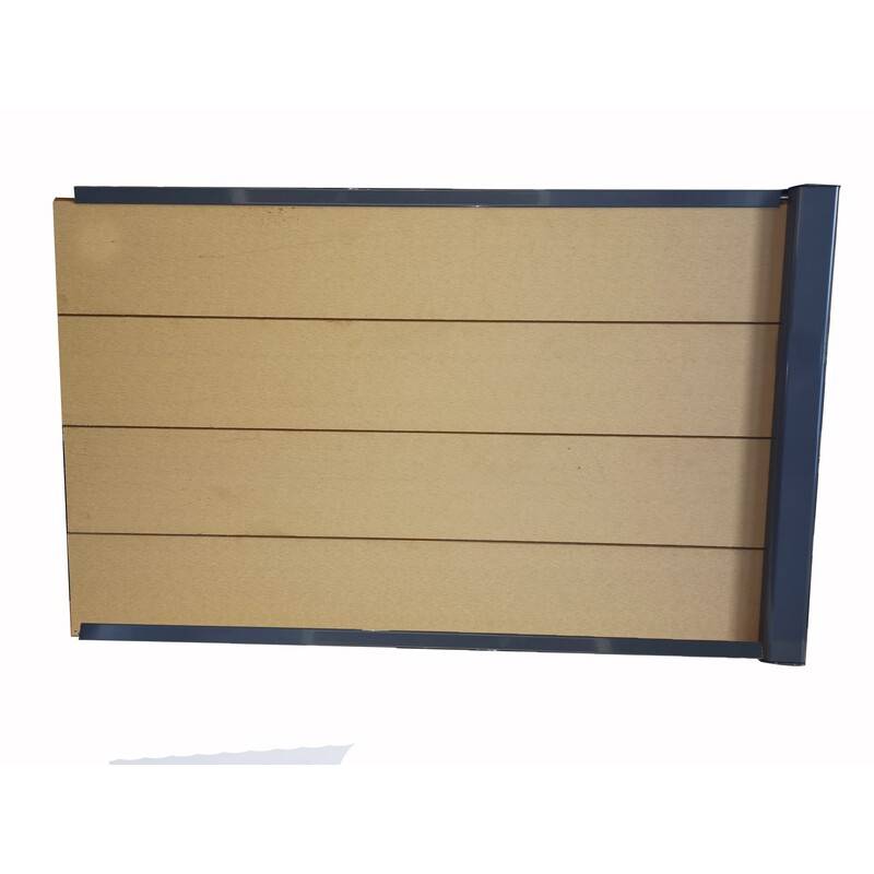 kit extension complet pour clôture composite 1,50 ML x 1,80 H (3 coloris) - Coloris - Beige clair, Hauteur - 180 cm, Longueur - 150 cm