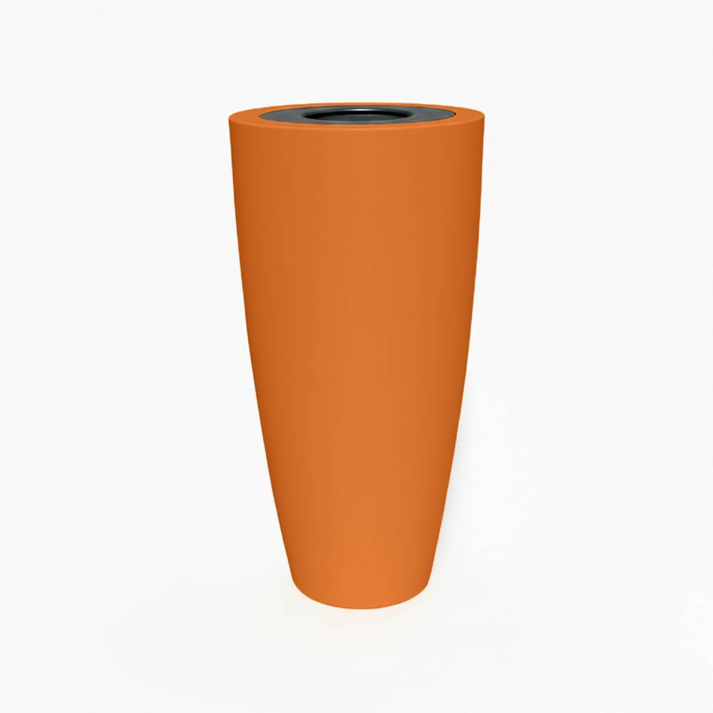Pot de fleurs conique 200l delight - plast'up rotomoulage - Image 1