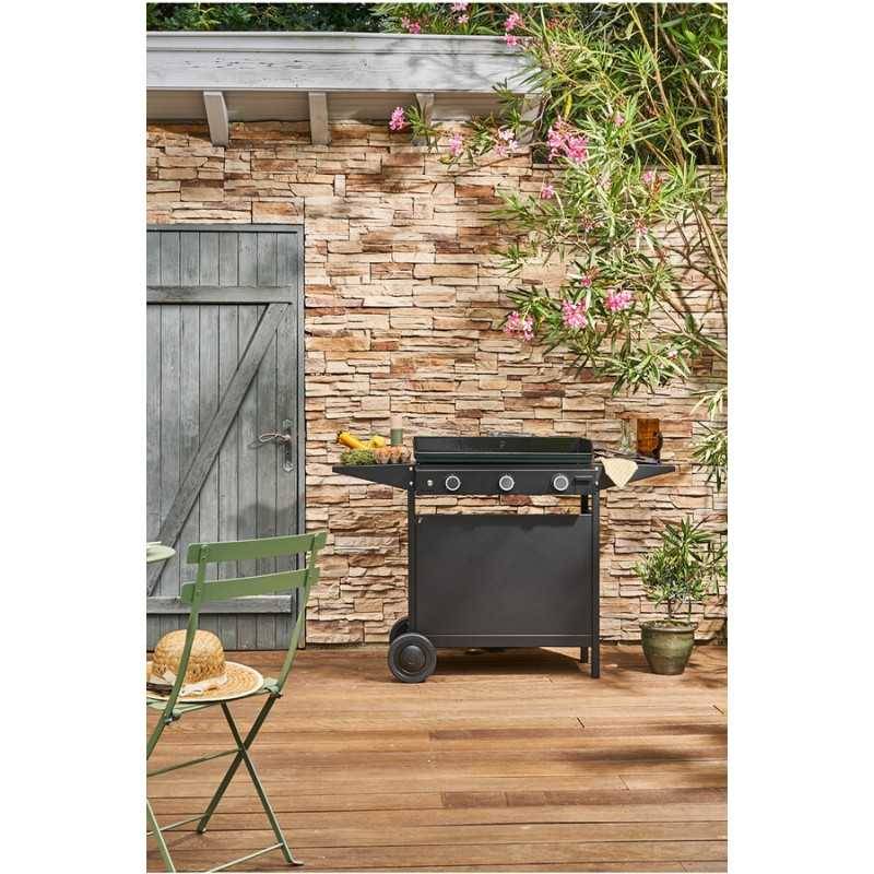 Forge Adour - Plancha Forge Adour Origin Gas 75 Chasis Acero Negro - Imagen 4