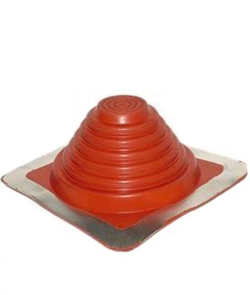 Sortie de toit Pipeco N°7 haute température 225°C ETANCO - Rouge - Ø150 à 240 - 188171 - Imagen 1