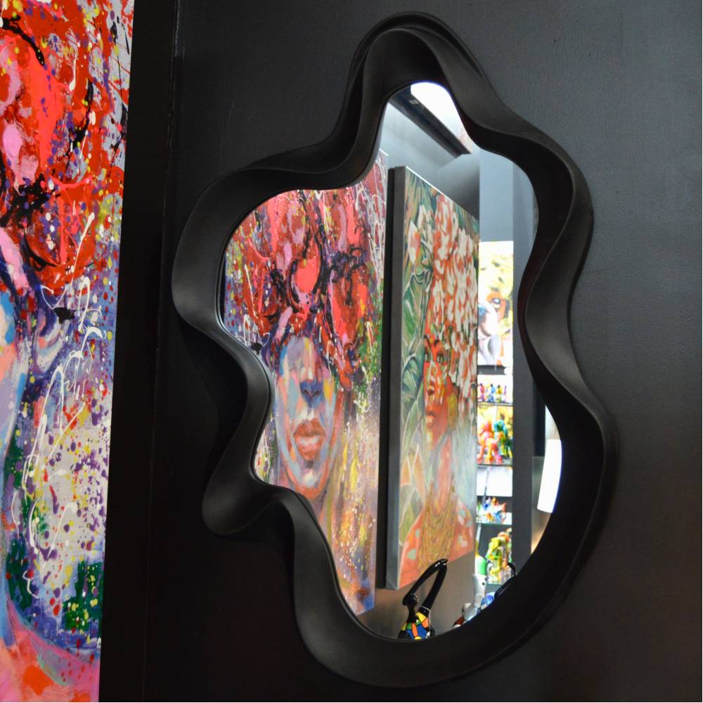 Drimmer - Miroir vague en polyéthylène Optik Noir Drimmer - Imagen 3