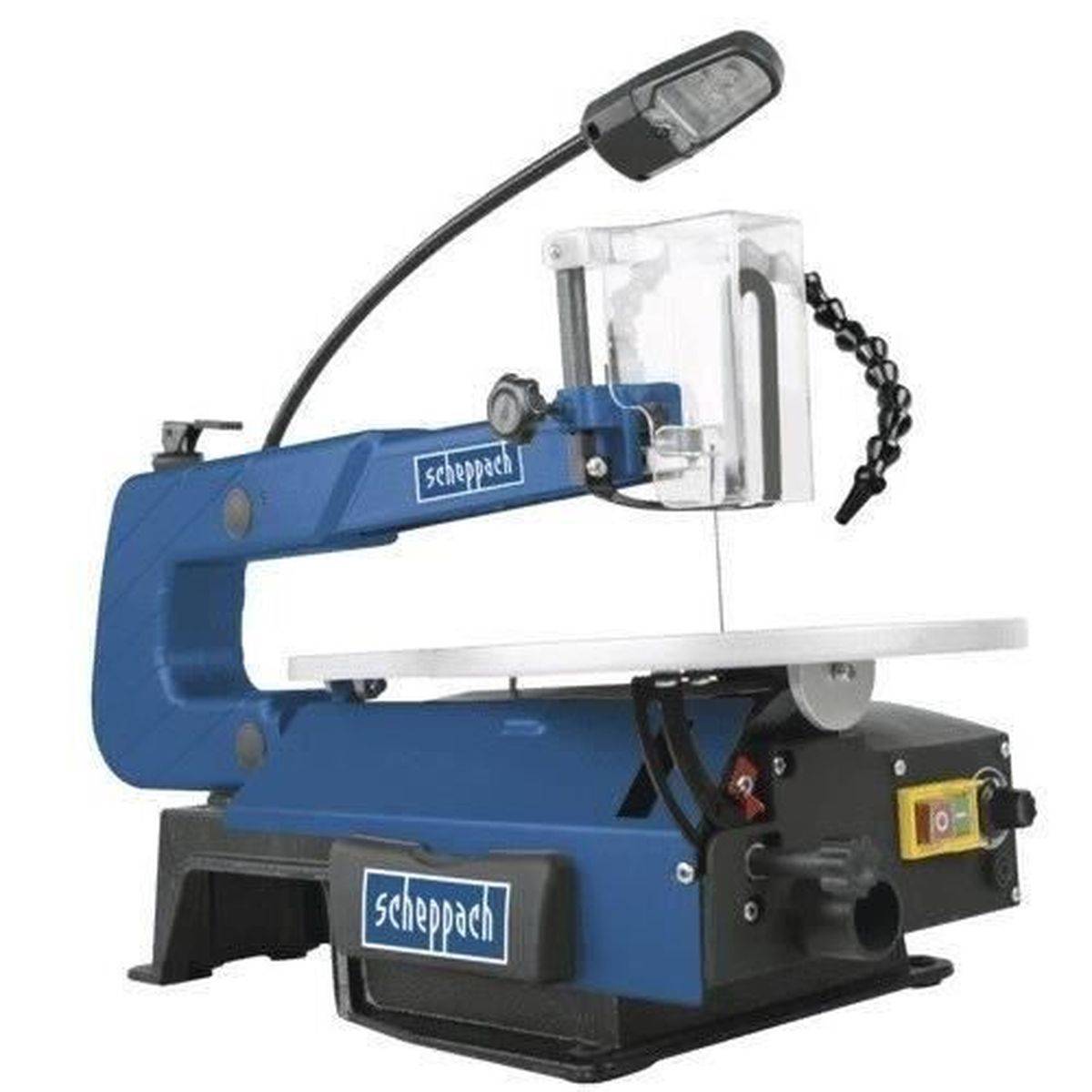 Scheppach - Scie sauteuse à ruban électrique Scheppach SD1600V, table inclinable 0-45°, vitesse variable 500-1700 min-1, LED et souflette - Scheppach - Image 3