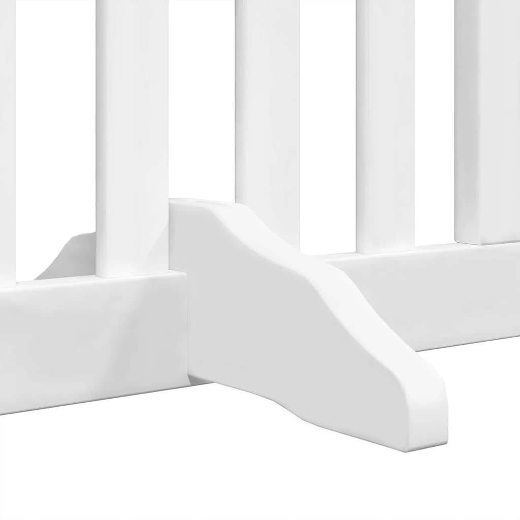 Barrière pour chien bois de peuplier blanc 480 x 2 x 60 cm - PANGIVO - Image 6
