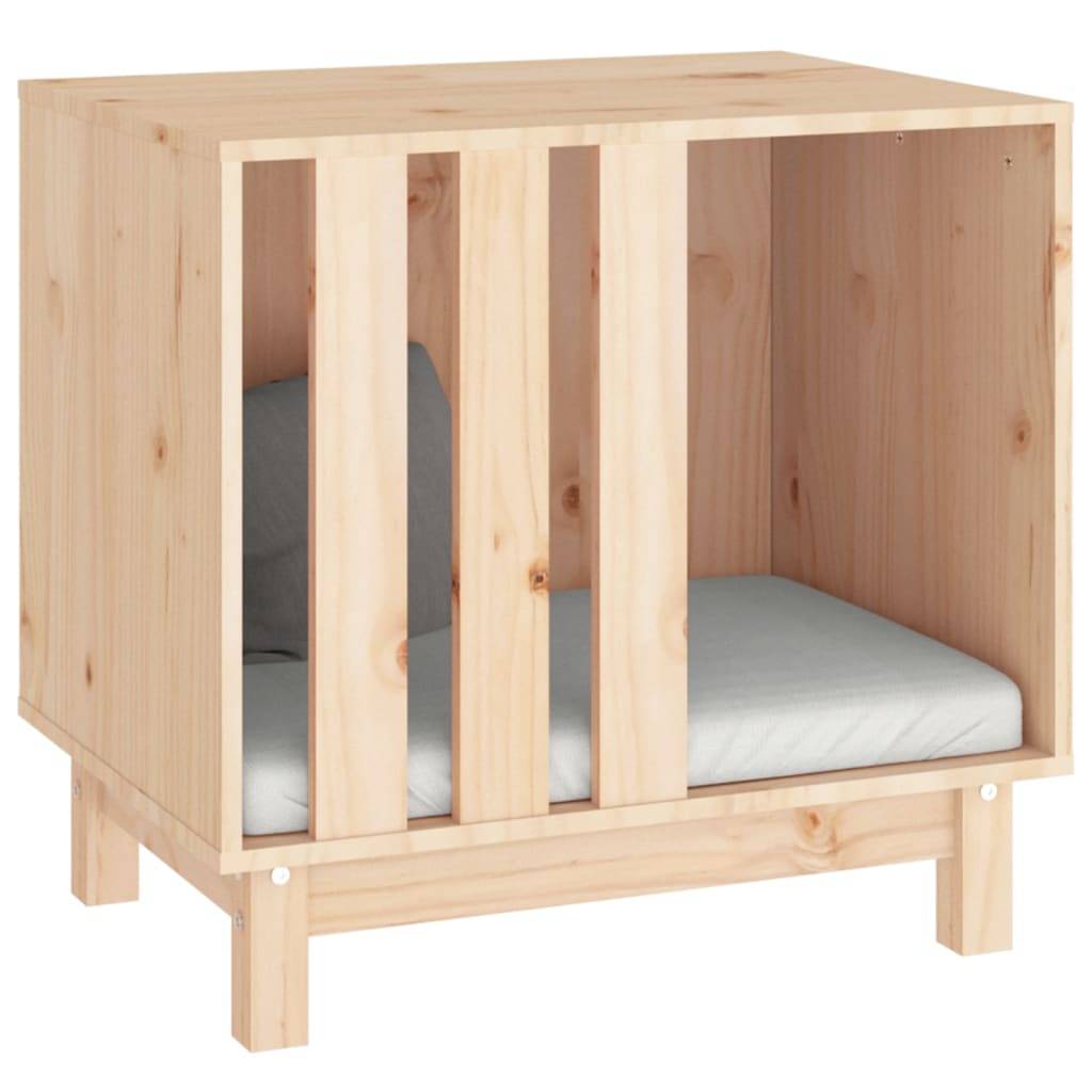 Niche pour chien bois massif à peindre pour intérieur 60x45x57 cm – ComfortXL Pet Living - Image 4