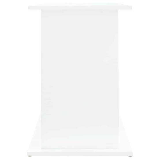 Meuble pour Aquarium Bois d'ingénierie avec Rangement Ouvert 101x41x58 cm Blanc - ComfortXL Outdoor Living - Image 7
