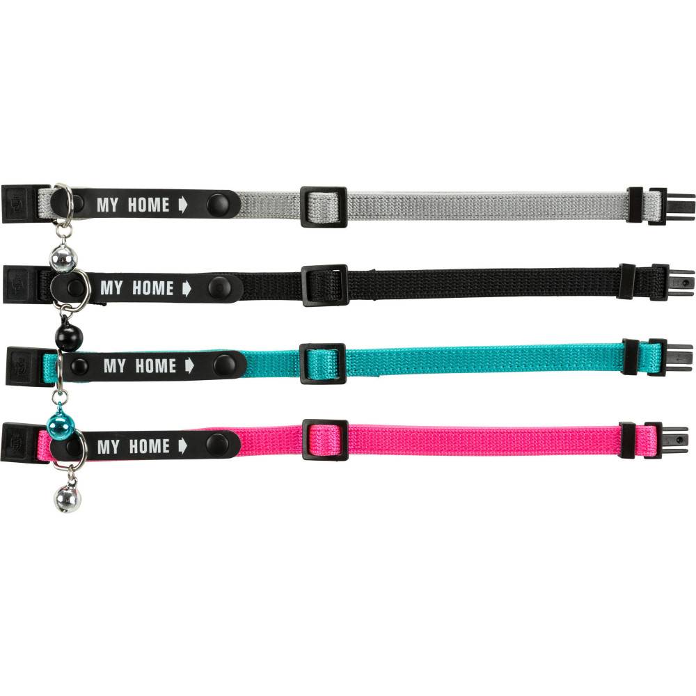 Trixie - un Collier chat avec bande "mon adresse"  couleur aléatoire - Imagen 5