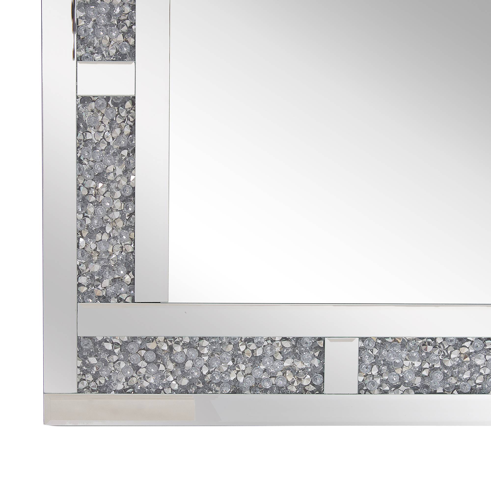 Beliani - Miroir MDF Argenté AVRILLE - 60x2x90- Beliani - Image 4