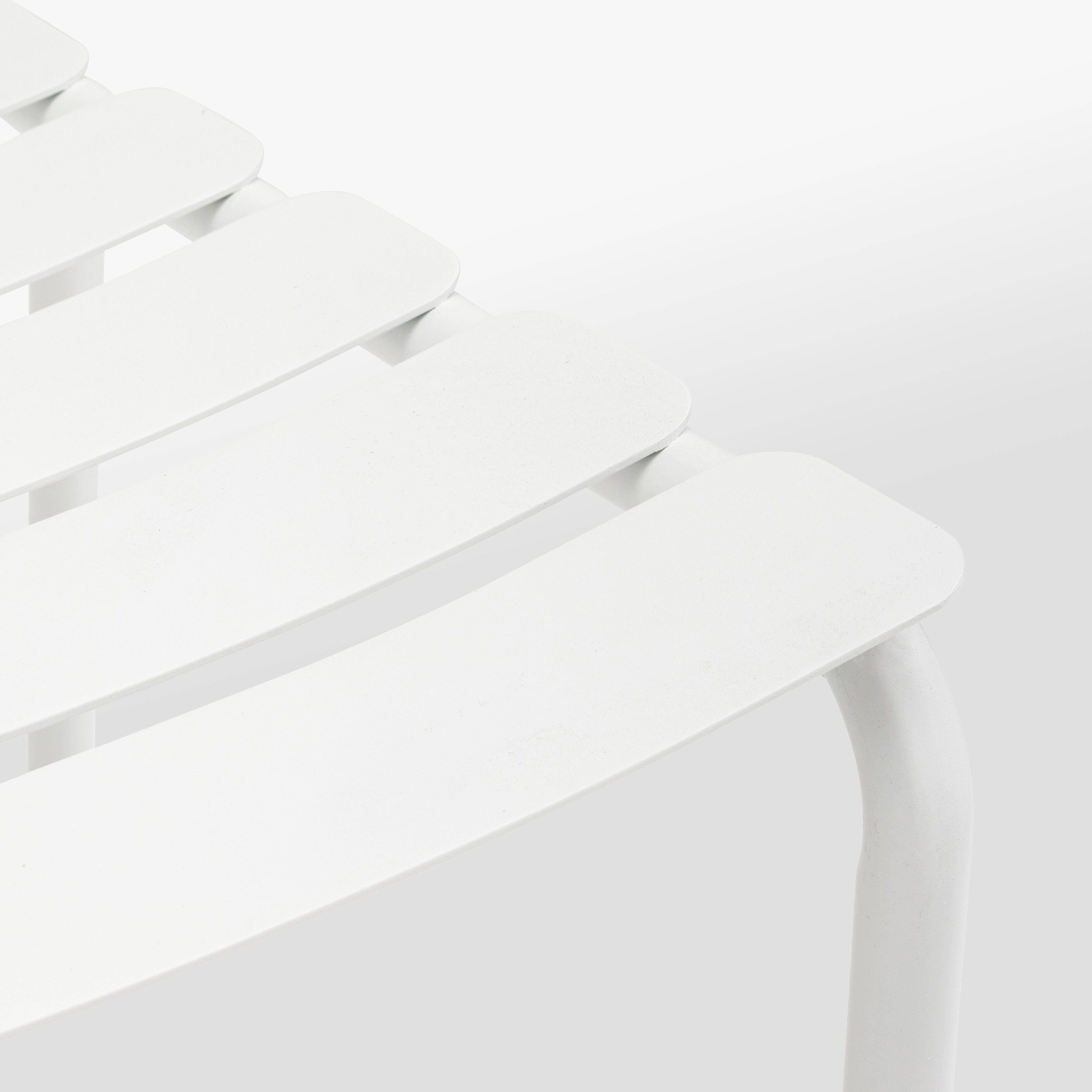 Oviala - Chaise haute de terrasse blanche Almada - Oviala - Imagen 5