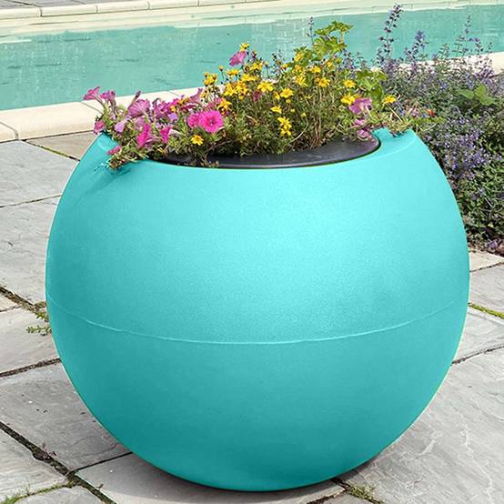 Pots de fleurs sphérique xxl speranza 325l-lot de 2 - Image 3