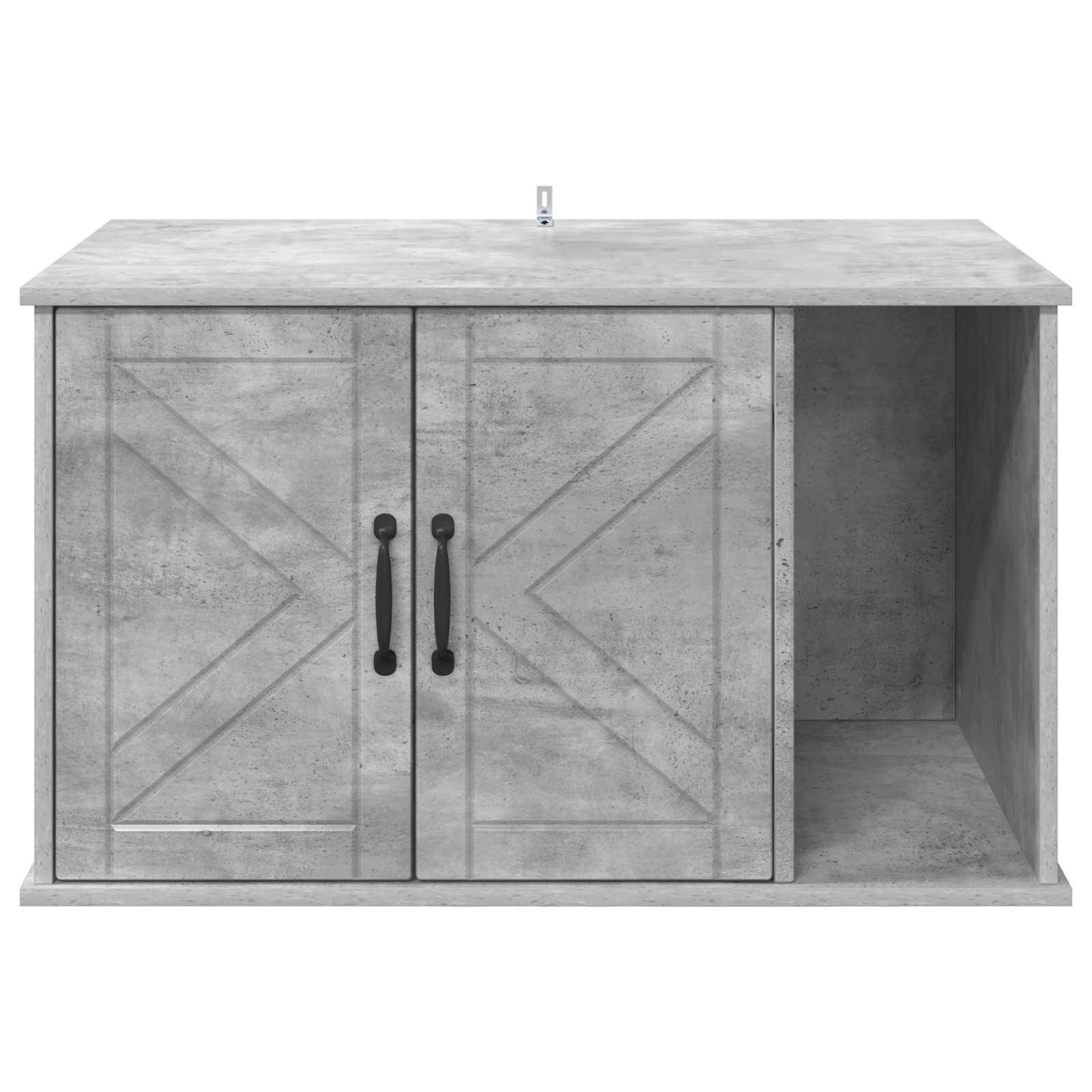 Chatiere bois gris  85 x 55 x 50,5 cm  - Prolenta premium p370.7 - Image 6