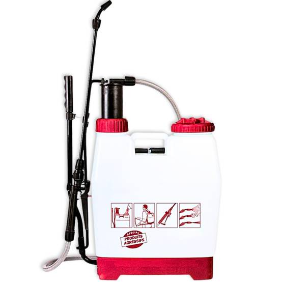 Sans Marque - Pulvérisateur à dos produits agressifs 12 L - Image 1