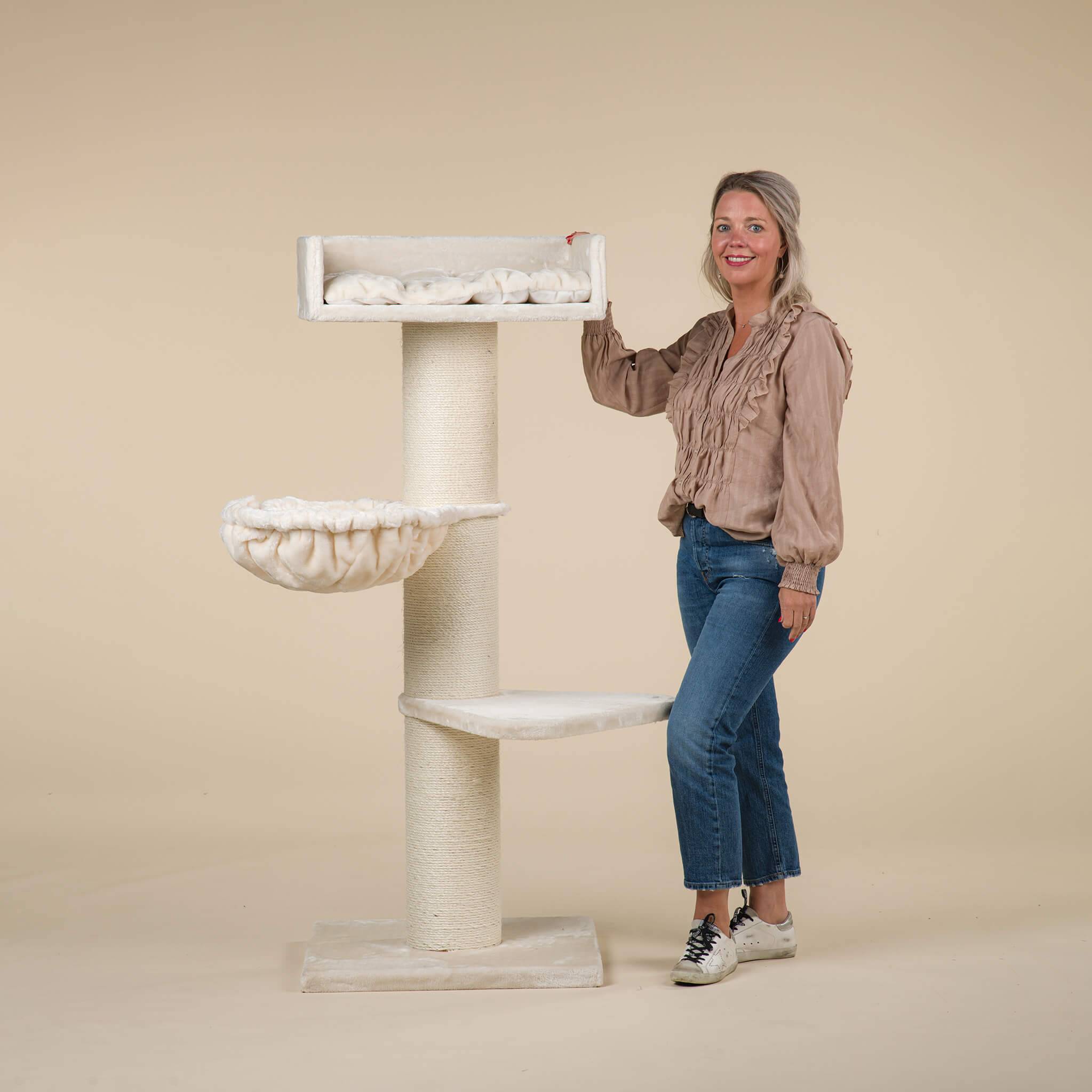 Rhr Concepts Bv - Arbre à chat Royalty de Luxe (Beige) - RHR Concepts BV - Imagen 2