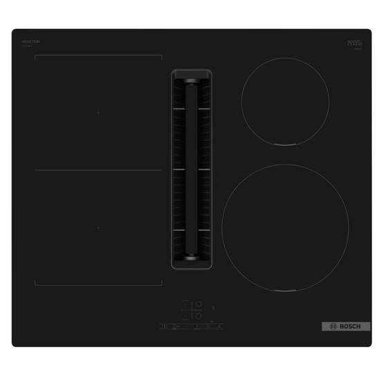 Bosch - Table de cuisson aspirante induction 60cm 4 foyers 7400w noir PVS611B16E Bosch - Image 1