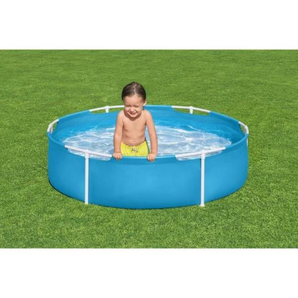 Bestway - Piscinette BESTWAY - My First FramePool - 152 x 38 cm - Ronde - Image 5